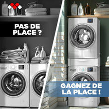 Load image into Gallery viewer, Meliconi - Kit de superposition universel + Tiroir coulissant - TORRE EXTRA - pour lave-linge et sèche-linge