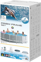 Load image into Gallery viewer, Intex piscine prism frame ronde tubulaire (ø)3,05 x (h)0,76m