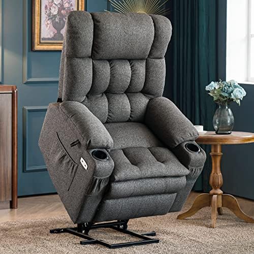 MCombo 7546 Fauteuil de Relaxation électrique avec 3 Moteurs réglables séparément