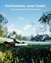 Load image into Gallery viewer, MAMMOTION LUBA Mini AWD 800 Robot Tondeuse sans Fil Périphérique, NetRTK+Vision, Aucune Antenne RTK Requise, Recommandé 800m², Max. 1000m², Pentes à 80%, avec Module 4G