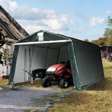 Load image into Gallery viewer, TOOLPORT 3,3 x 4,8 m Garage, abri de Stockage, PE 450 N, Tente Garage Vert foncé