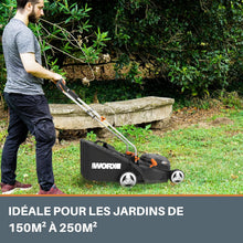 Load image into Gallery viewer, Pack Pro+ Tondeuse à Gazon 40V 460m² + Coupe-Bordures 20V + 2 Batteries 4Ah et 1 Batterie 2Ah + Chargeur Double et Chargeur Simple (Idéal pour l'Entretien du Jardin)
