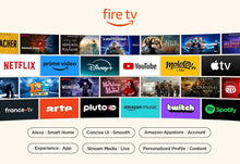 Load image into Gallery viewer, TCL 43PF650 43 Pouces 4K Ultra HD, HDR TV, Smart LED Fire TV (Dolby Vision, Dolby Atmos, DTS, HDR 10, Alexa intégré, Airplay2, Miracast)