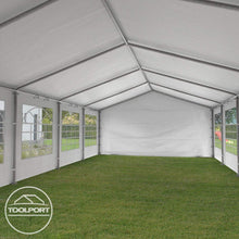 Load image into Gallery viewer, TOOLPORT Tente de réception 3x2 m pavillon Blanc bâche PE 350 N imperméable Tente de Jardin