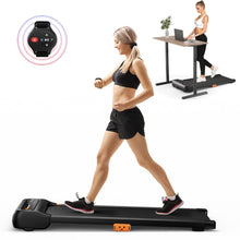 Load image into Gallery viewer, Tapis de Course et de Marche avec 12 Programmes Prdfinis Tlcommande et cran Tactile Led Machine de Jogging et de Marche Capacit 120 Kg Noir -