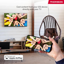 Load image into Gallery viewer, THOMSON 32 Pouces (82 cm) HD LED Fire TV mit Alexa-Sprachsteuerung AirPlay Triple Tuner(Câble-Satellite-Antenne) Bluetooth 5.0 HDMI USB-Anschlüsse AV in CI USB – 32HF2S34
