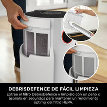 Load image into Gallery viewer, Shark NeverChange jusqu'à 5 ans Purificateur d'air, Filtre HEPA 5 ans, Couverture 60m², Capture 99,97% des Allergènes, Mode Automatique,Silencieux, Affichage LED, pour Maison et Chambre, Blanc HP150EU