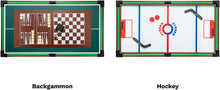 Load image into Gallery viewer, shelfmade Table de Jeux Multifonction, Baby Foot Enfant, Mini Baby Foot Bois, Billard Convertible, Mini Table de Ping Pong - Table multijeux Adulte - 10 Jeux en 1