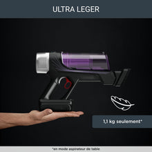 Load image into Gallery viewer, Rowenta X-Force Flex 9.60 Allergie Aspirateur balai sans fil,Filtration Anti-Allergnes,Puissant 100AW,Ultra Lger,Autonomie 45min RH2038WO,Noir / Violet