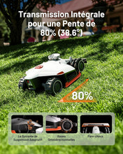 Load image into Gallery viewer, MAMMOTION LUBA 2 AWD 3000X Robot Tondeuse sans Fil Périphérique, NetRTK+Vision, Aucune Antenne RTK Requise, Recommandé 3000m², Pentes à 80%, Hauteur de Coupe 25-70 mm,avec Module 4G