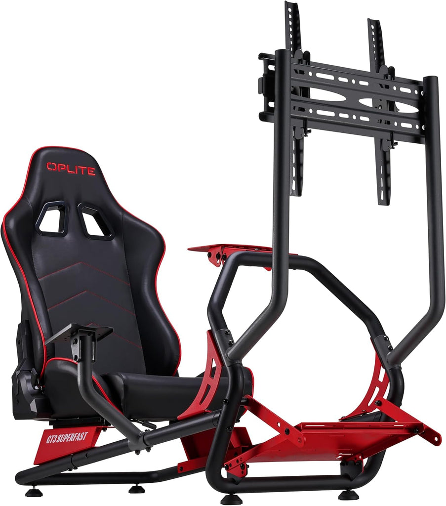 OPLITE GT3 Superfast V2 est un cockpit de simulation de conduite de type GT/Rallye,idal pour une introduction au SIMRACING