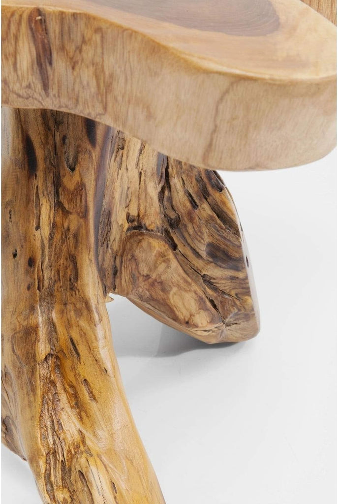 Kare Design Table d'appoint Tree, Bois Massif, Nature-Marron, Grand, Deco Intérieur, Decoration Chambre, Salon, Couloir, Maison, 40x50x50cm