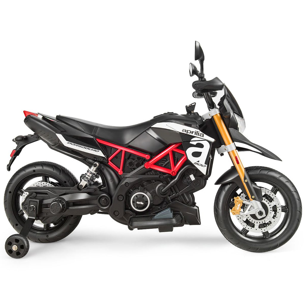 Moto Electrique pour Enfants 12V avec Lumières LED Musique MP3 Roues Antidérapantes pour Garçons et Filles 37 95 mois -