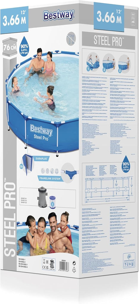 Piscine Démontable 366 x 76 cm