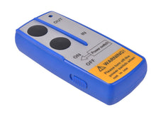 Load image into Gallery viewer, Treuil Électrique 12V Treuil de Remorquage de Voiture 4500W Télécommande Sans Fil Utilisation Pratique en Acier Noir -