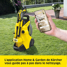 Load image into Gallery viewer, K盲rcher Nettoyeur Haute Pression K 4 Power Control Flex Home,Pression : max. 130 bar,Dbit : 420 l/h,Surface : 30 m虏/h,Poids : 11,5 kg,Pistolet Haute Pression,Rotabuse,Lance,Home Kit