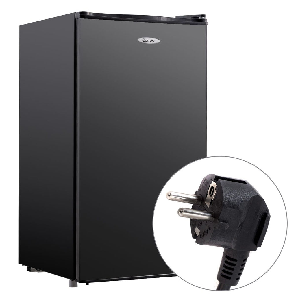 Réfrigérateur Table Top Intégrable 91L Mini-bar Niveau Sonore Faible 3 Étagères,48,5x44,5x83,5cm,Noir -