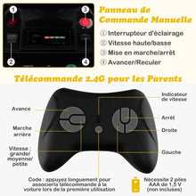 Load image into Gallery viewer, Tracteur Electrique 12 V pour Enfants 3-5 km/h Tlcommande MP3 USB Vert/Jaune -