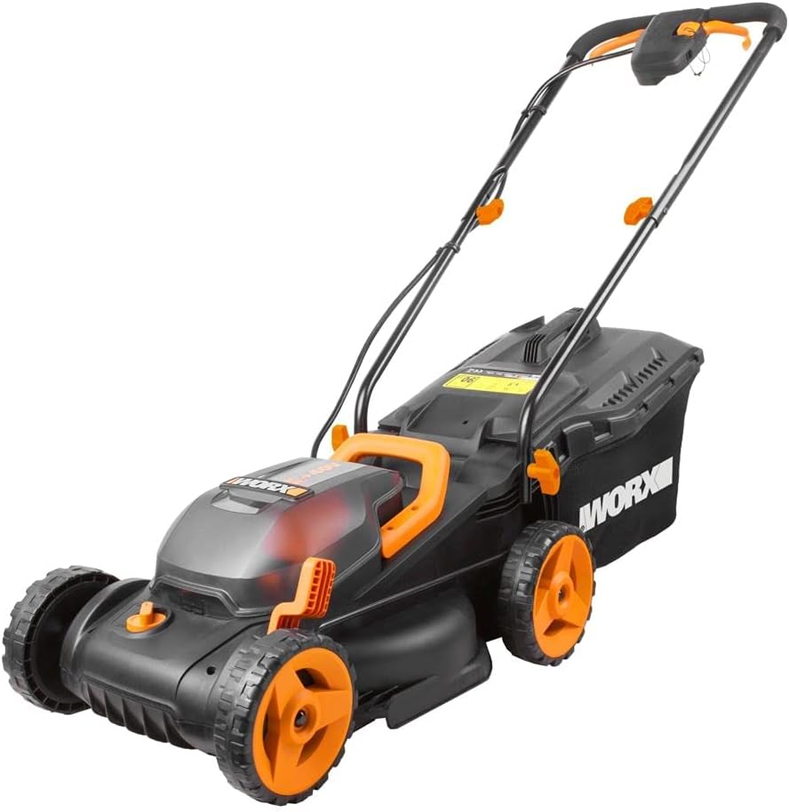 Pack Pro+ Tondeuse à Gazon 40V 460m² + Coupe-Bordures 20V + 2 Batteries 4Ah et 1 Batterie 2Ah + Chargeur Double et Chargeur Simple (Idéal pour l'Entretien du Jardin)
