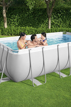 Load image into Gallery viewer, Piscine Hors Sol 404 x 201 x 100 cm Rectangulaire Power SteelPiscine Tubulaire
