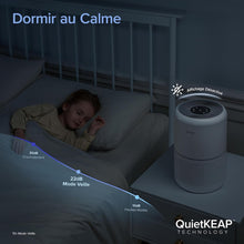 Load image into Gallery viewer, LEVOIT Purificateur d'Air HEPA Intelligent contre Allergie Pollen &amp; Graminée, Purifier jusqu'à 50㎡, Surveille La Qualité de l'Air, Contrôle par App Alexa, 22dB Silencieux, Core 300S