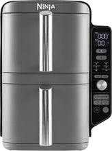 Load image into Gallery viewer, Foodi FlexDrawer Air Fryer,Dual Zone Avec Sparateur Amovible,Grand Tiroir de 10,4 L,7-en-1,Double Zone,Sans Huile,Pices Antiadhsives Compatibles Au Lave-Vaisselle,Noir AF500EU