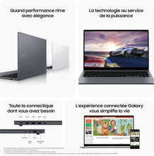 Load image into Gallery viewer, Galaxy Book4 Ordinateur Portable 15.6'' Intel Core i5 8Go RAM 256Go SSD Clavier AZERTY FR Gris Windows 11 Home