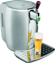 Load image into Gallery viewer, Krups BeerTender Silver et chrome Machine à bière Pression pour la maison Tireuse à bière Pompe à bière Coffret 2 verres YY2931FD