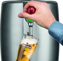 Load image into Gallery viewer, Krups BeerTender Silver et chrome Machine à bière Pression pour la maison Tireuse à bière Pompe à bière Coffret 2 verres YY2931FD