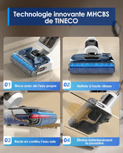 Load image into Gallery viewer, Tineco Aspirateur Balai sans Fil Floor One S6 Stretch Lite Aspirateur Laveur, S’aplatit à 180°, Auto-Nettoyage, Longue Autonomie, Nettoyage des Bords de 2 côtés