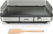 Load image into Gallery viewer, Tefal Plancha Electrique Maxi Plancha XXL 10/12 Personnes Plancha Intérieur Et Extérieur Inox CB690D12