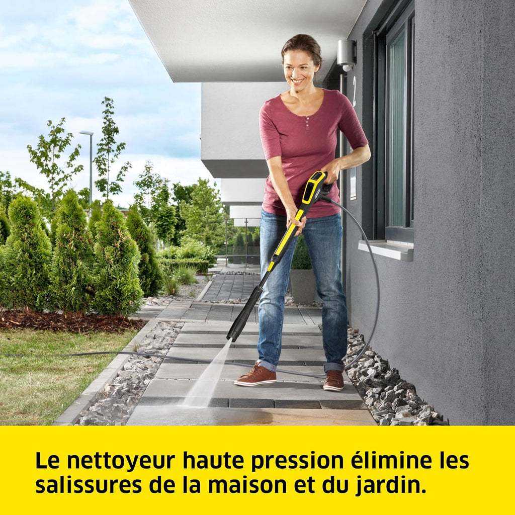 K盲rcher Nettoyeur Haute Pression K 4 Power Control Flex Home,Pression : max. 130 bar,Dbit : 420 l/h,Surface : 30 m虏/h,Poids : 11,5 kg,Pistolet Haute Pression,Rotabuse,Lance,Home Kit