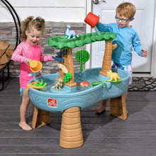 Load image into Gallery viewer, Rain Shower Splash Table d'eau avec 13 Accessoires - Bleu &amp; Vert | Table Jeux d'eau | Table d檃ctivit pour Le Jardin,Table Activit Eau | Table d'eau Extrieur