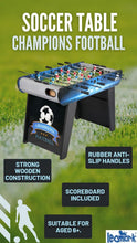 Load image into Gallery viewer, Leomark Champions Table de babyfoot Table en Bois Jeu de Football, Table de Baby-Foot, Baby Foot