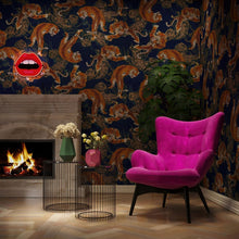 Load image into Gallery viewer, Kare Design Tables d'Appoint Wire, Noir, Rond, Acier, Verre, Diamètre 39 / 27 cm,Table Basse Salon Lot de 2, Table de Salon, Meuble, Deco Intérieur, Decoration Chambre, Maison
