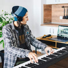 Load image into Gallery viewer, Piano Numrique Pliable  88 Touches avec Fonction Bluetooth MIDI Clavier lectronique Portable avec Pdale de Sustain Sac de Transport -
