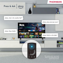 Load image into Gallery viewer, THOMSON 32 Pouces (82 cm) HD LED Fire TV mit Alexa-Sprachsteuerung AirPlay Triple Tuner(Câble-Satellite-Antenne) Bluetooth 5.0 HDMI USB-Anschlüsse AV in CI USB – 32HF2S34