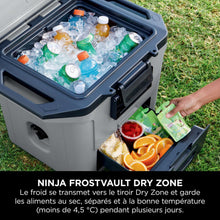 Load image into Gallery viewer, Ninja FrostVault Hard Cooler Glacière de Haute qualité, Conserve la Glace Jusqu' Jours, tiroir Rangement Sec intégré à température de réfrigérateur