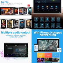 Load image into Gallery viewer, Lecteur vidéo HD 13,3 pouces (1080p) pour appuie-tête de voiture,Android 9.0,avec support de montage,écran tactile IPS 2 Go + 32 Go