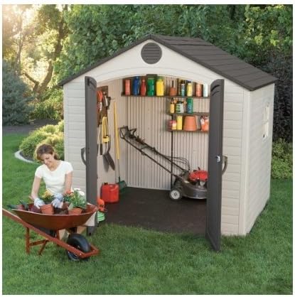 Abri de Jardin Tan 132,7 x 204,4 x 227,9 cm