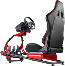 Load image into Gallery viewer, OPLITE GT3 Superfast V2 est un cockpit de simulation de conduite de type GT/Rallye,idal pour une introduction au SIMRACING