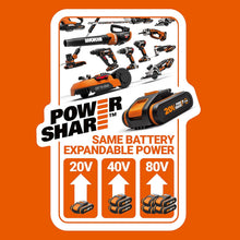 Load image into Gallery viewer, Pack Pro+ Tondeuse à Gazon 40V 460m² + Coupe-Bordures 20V + 2 Batteries 4Ah et 1 Batterie 2Ah + Chargeur Double et Chargeur Simple (Idéal pour l'Entretien du Jardin)