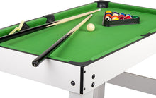 Load image into Gallery viewer, Leomark Table 4 Jeux en 1 - Billard, babyfoot, Hockey de Table et ping-Pong Table à Jouer Multifonction Table multijeux Dim: 120 x 61 x 82 (Hauteur) cm