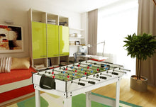 Load image into Gallery viewer, Leomark Table 4 Jeux en 1 - Billard, babyfoot, Hockey de Table et ping-Pong Table à Jouer Multifonction Table multijeux Dim: 120 x 61 x 82 (Hauteur) cm