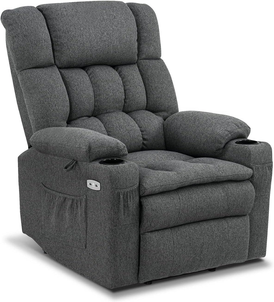 MCombo 7546 Fauteuil de Relaxation électrique avec 3 Moteurs réglables séparément