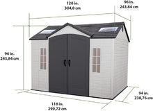 Load image into Gallery viewer, Abri de Jardin Tan 132,7 x 204,4 x 227,9 cm