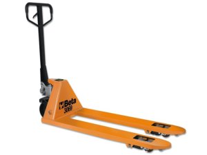 Transpallet manuale 3069 a ruota doppia con battistrada in PU,portata 2,5 t -