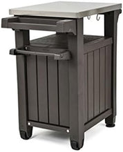 Load image into Gallery viewer, Mini desserte barbecue UNITY - Gris - 105 litres