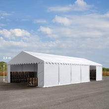 Load image into Gallery viewer, TOOLPORT Tente de Stockage 6x12 m abri bâche PVC 700 N imperméable Blanc