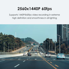Load image into Gallery viewer, VIOFO 2K Dash Cam 2560x1440p Quad HD+ Car Dash Camera, Ultra Clear Night Vision, GPS Included, Buffered Parking Mode, True HDR, A119 V3